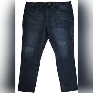 Vintage Massini Jeggings Plus Size Pull-On Super Stretch Jeans 24W Women's